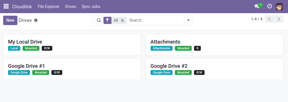 Cloudlink Drives